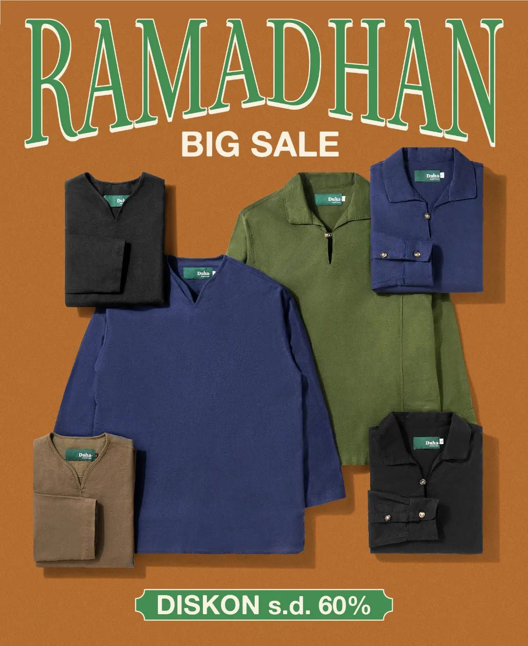 Sambut Lebaran, Dapatkan Baju Baru dengan Diskon Sampai 60%!