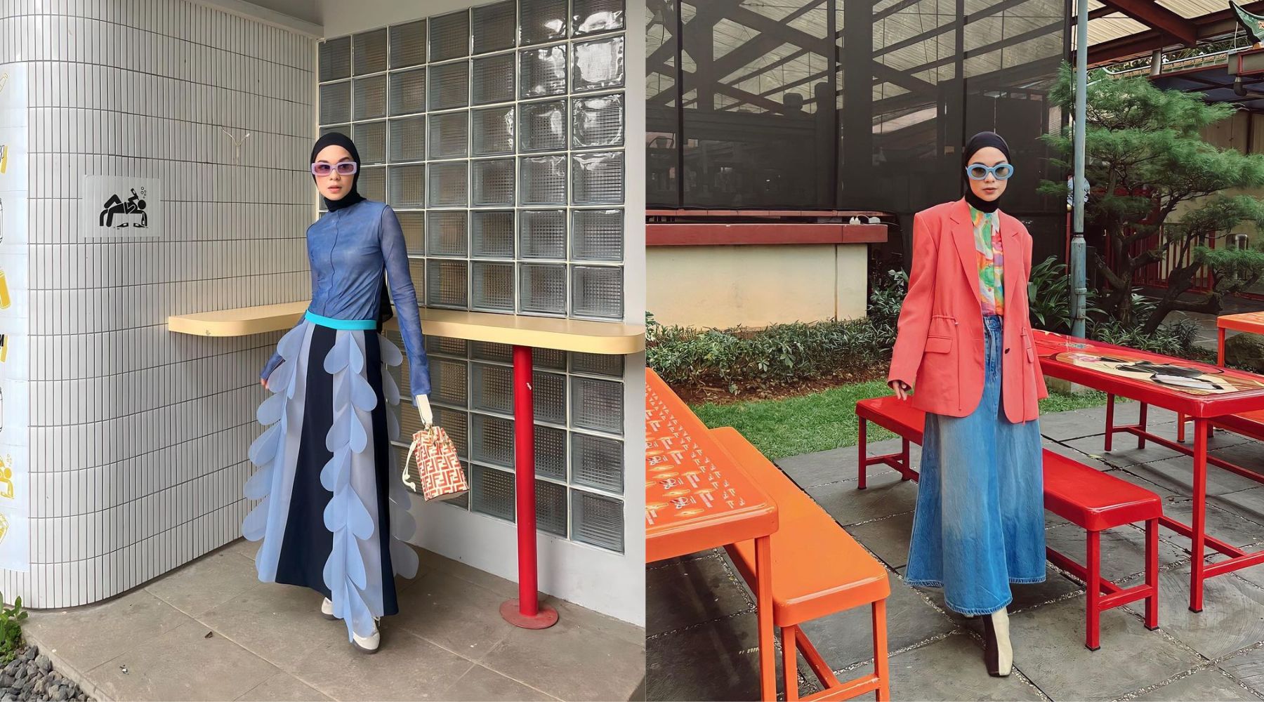 4 Ootd Hijab Rok Chic yang Dijamin Paling Modis!