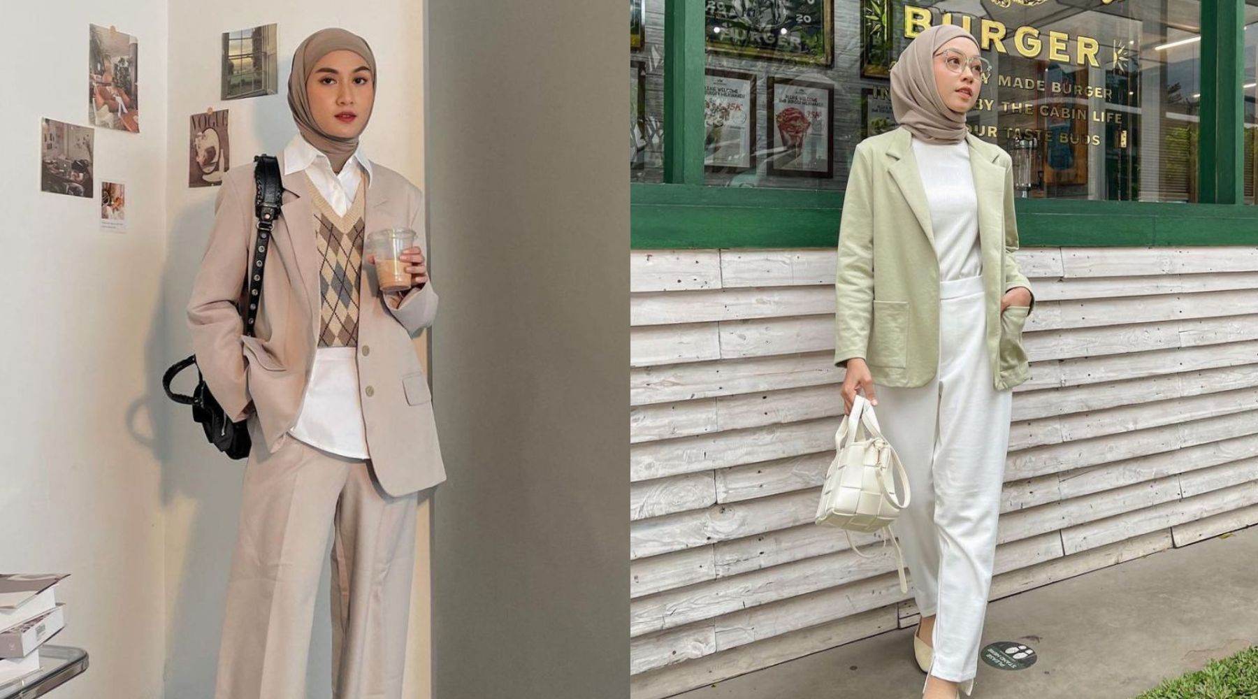 Tips Padu-padan Blazer Wanita Hijab Modis