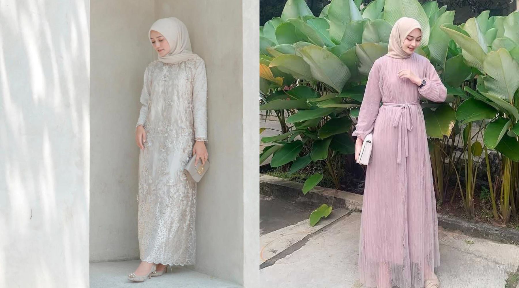 Inspirasi Hijab Dress untuk Hadiri Acara Pesta