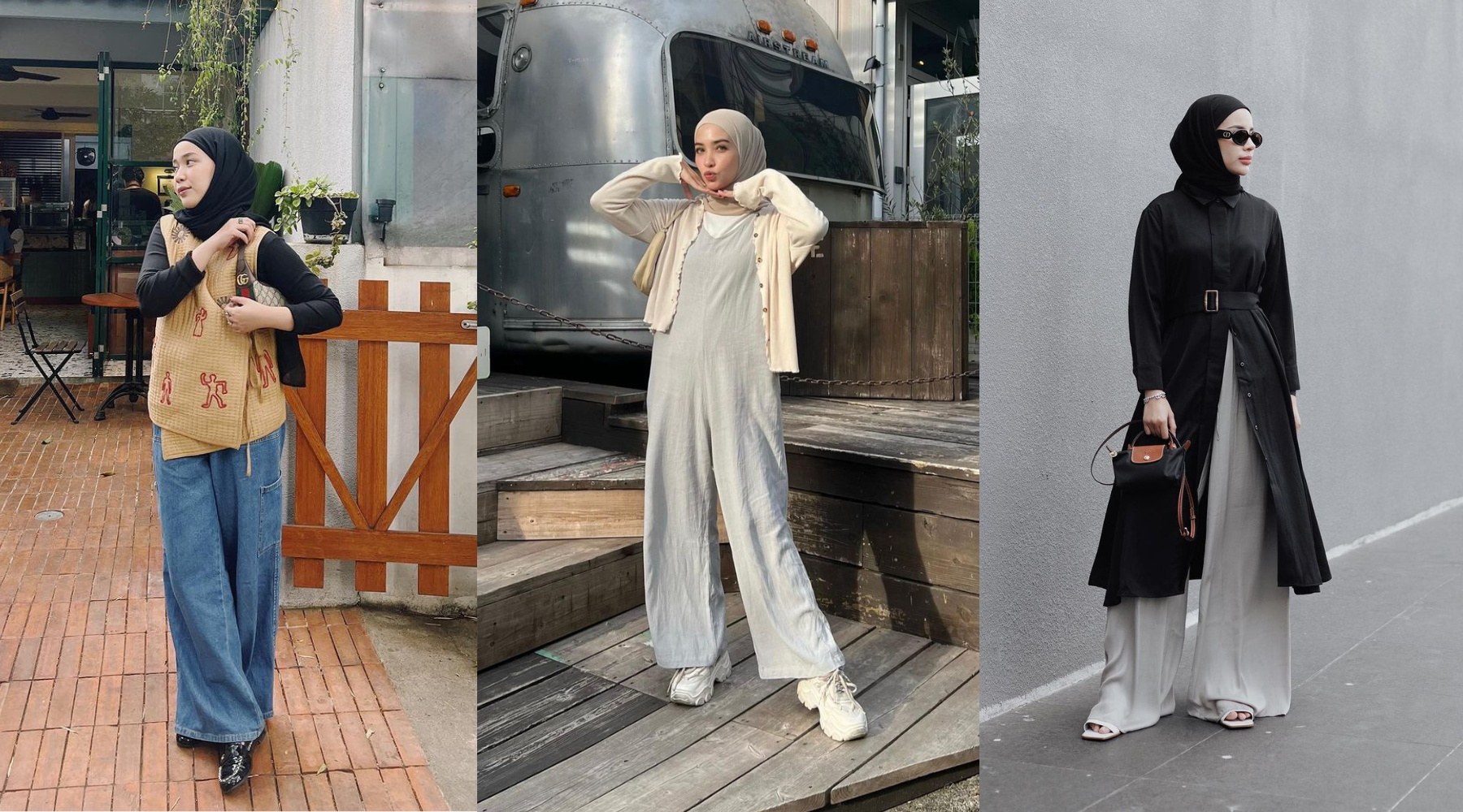 Ide Outfit OOTD HIjab Pashmina yang Wajib Kamu Coba