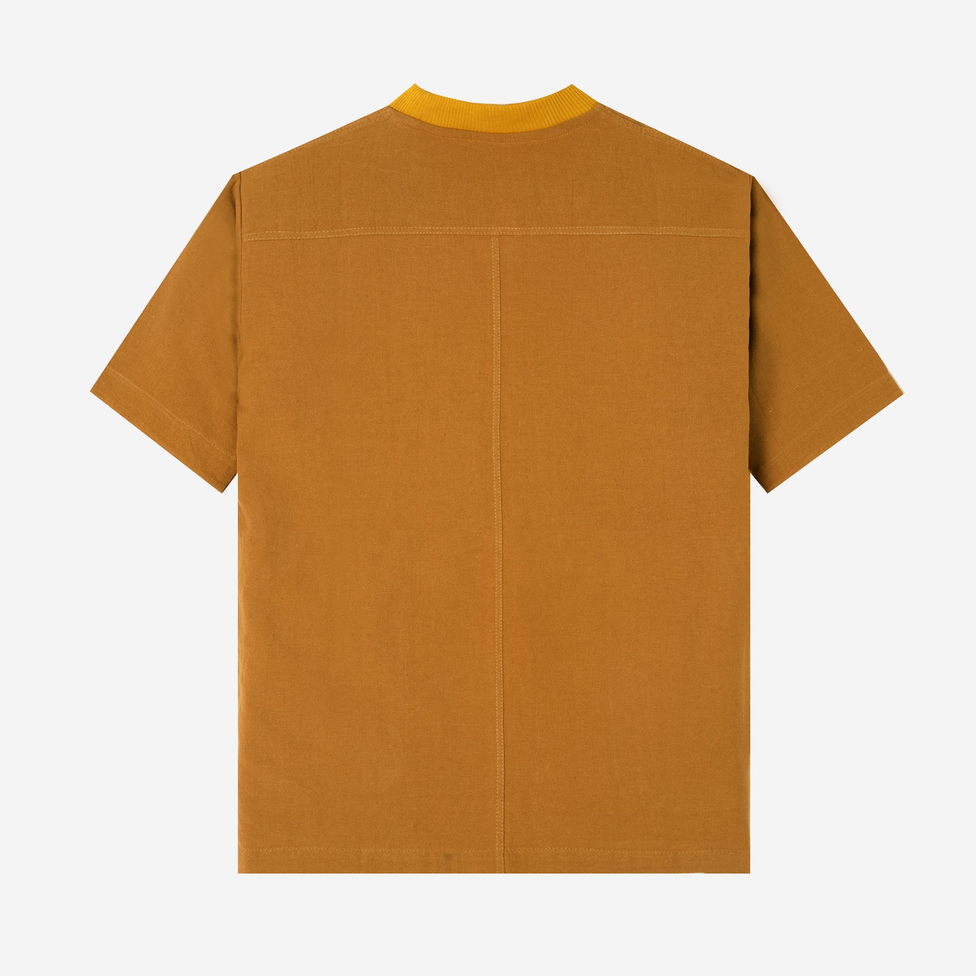 Yaraa Linen T-shirt - Dark Terracotta