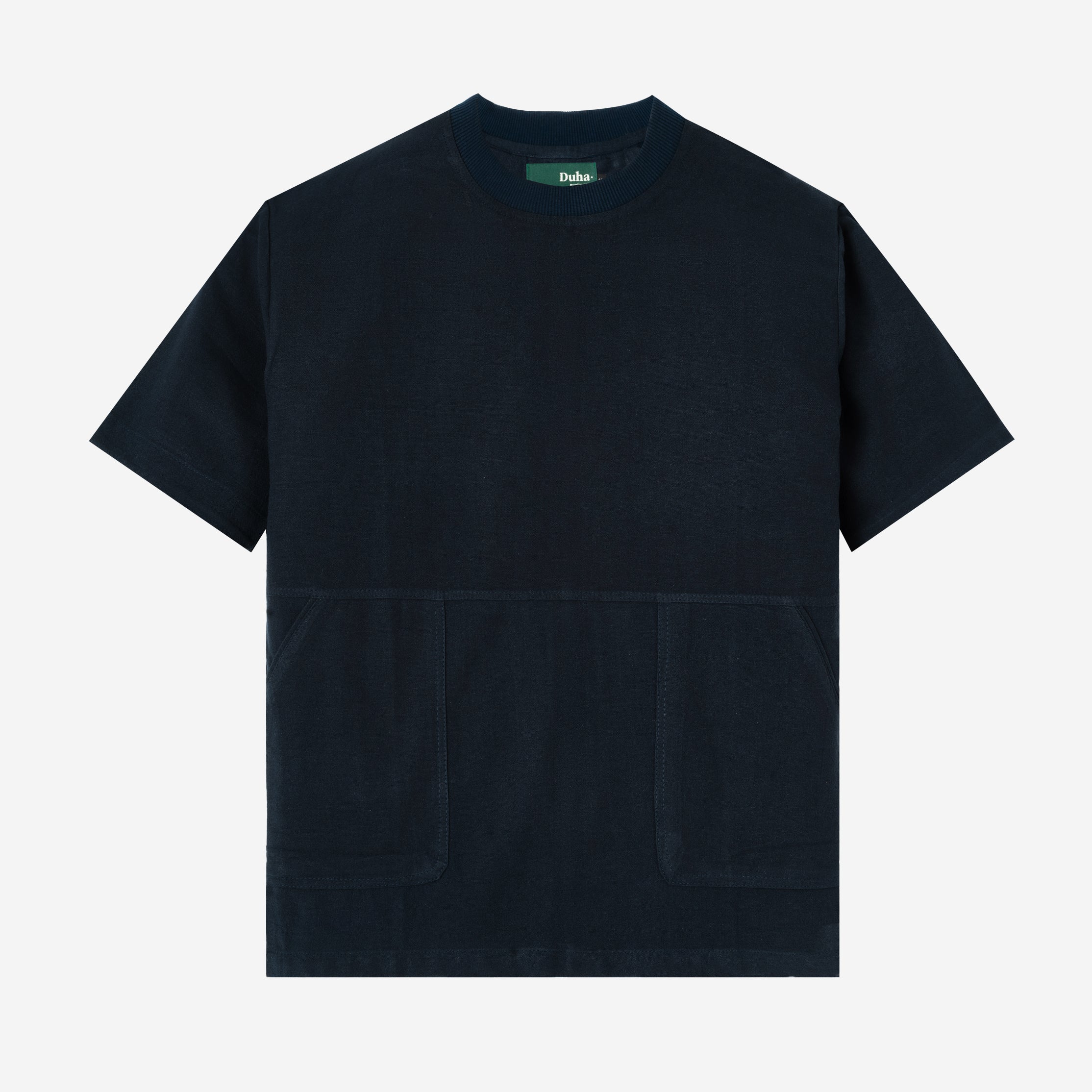 Badr Short Sleeve Pocket T-Shirt - Navy