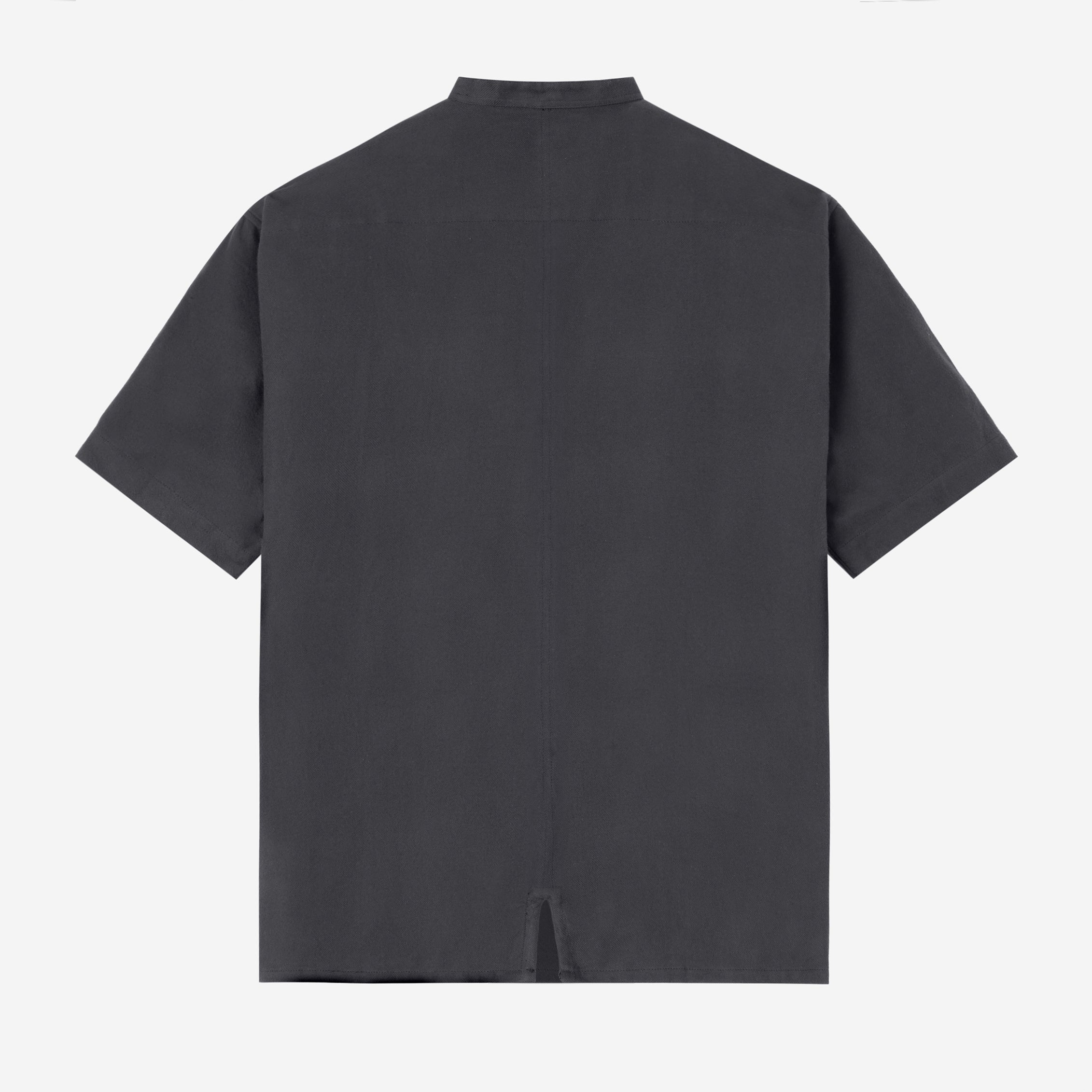 Nadeer Shirt Short Sleeve - Dark Grey