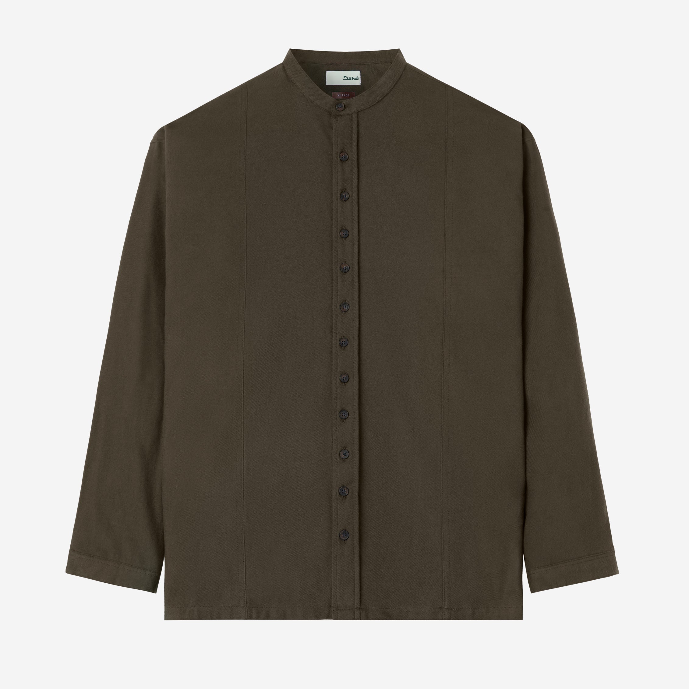 Nadeer Shirt Long Sleeve - Dark Olive