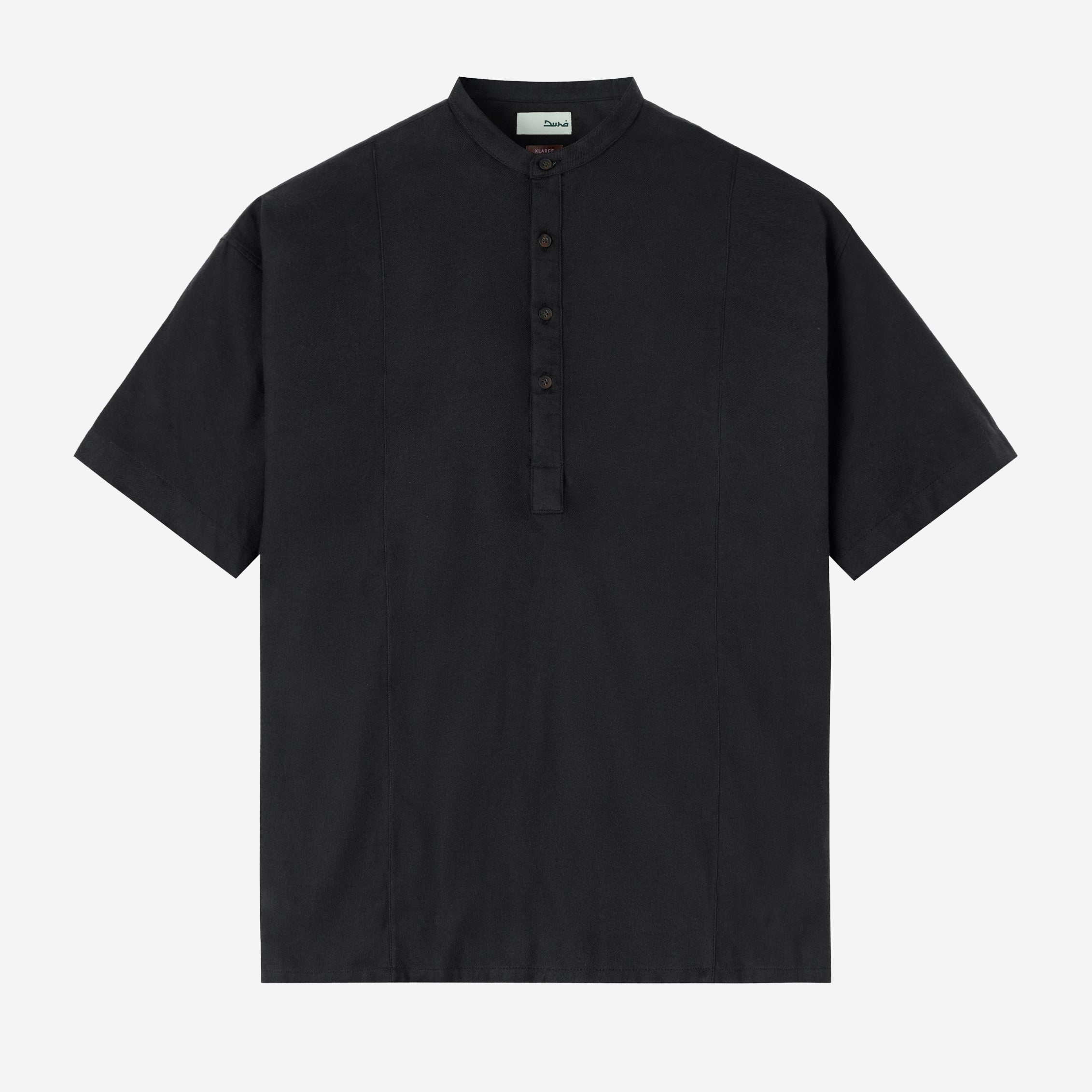 Nadeer Shirt Short Sleeve - Black