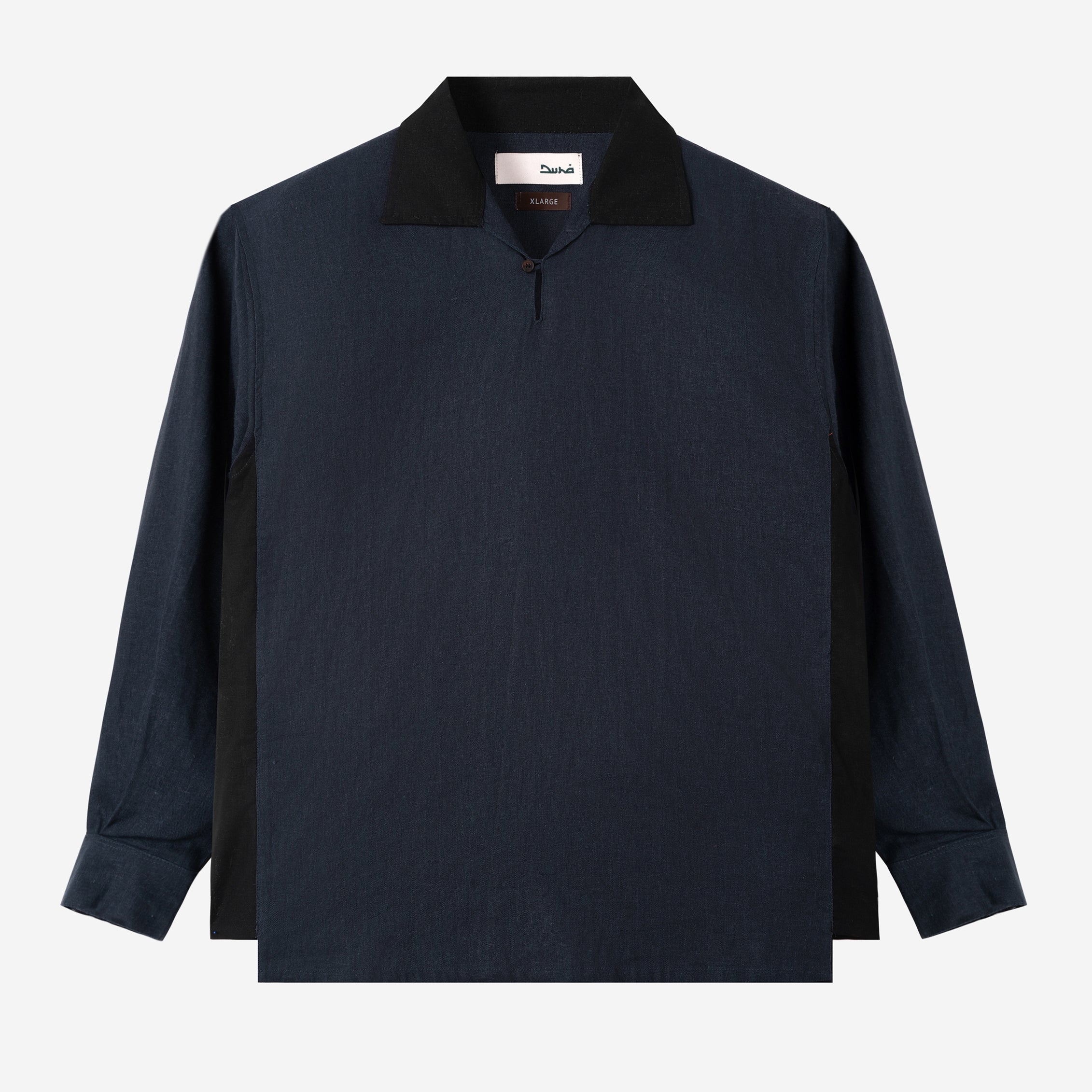 Dhia Pull-Over Shirt Long Sleeve - Navy Night