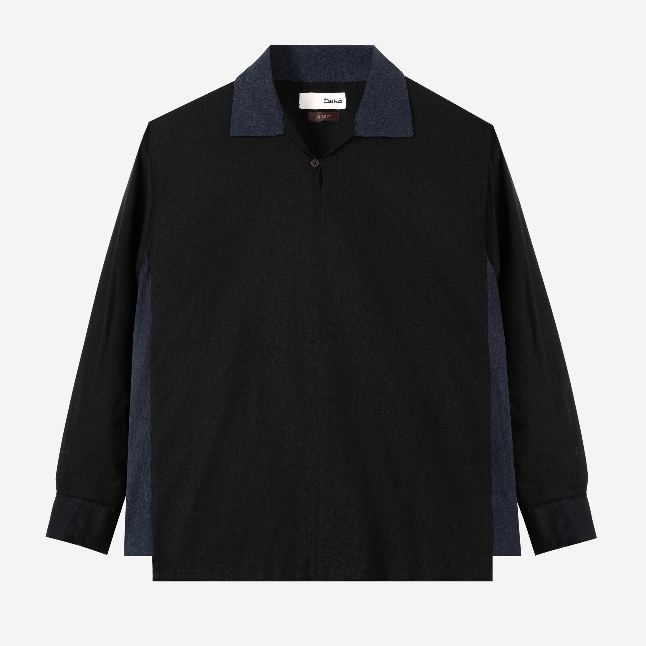 Dhia Pull-Over Shirt Long Sleeve - Black Night