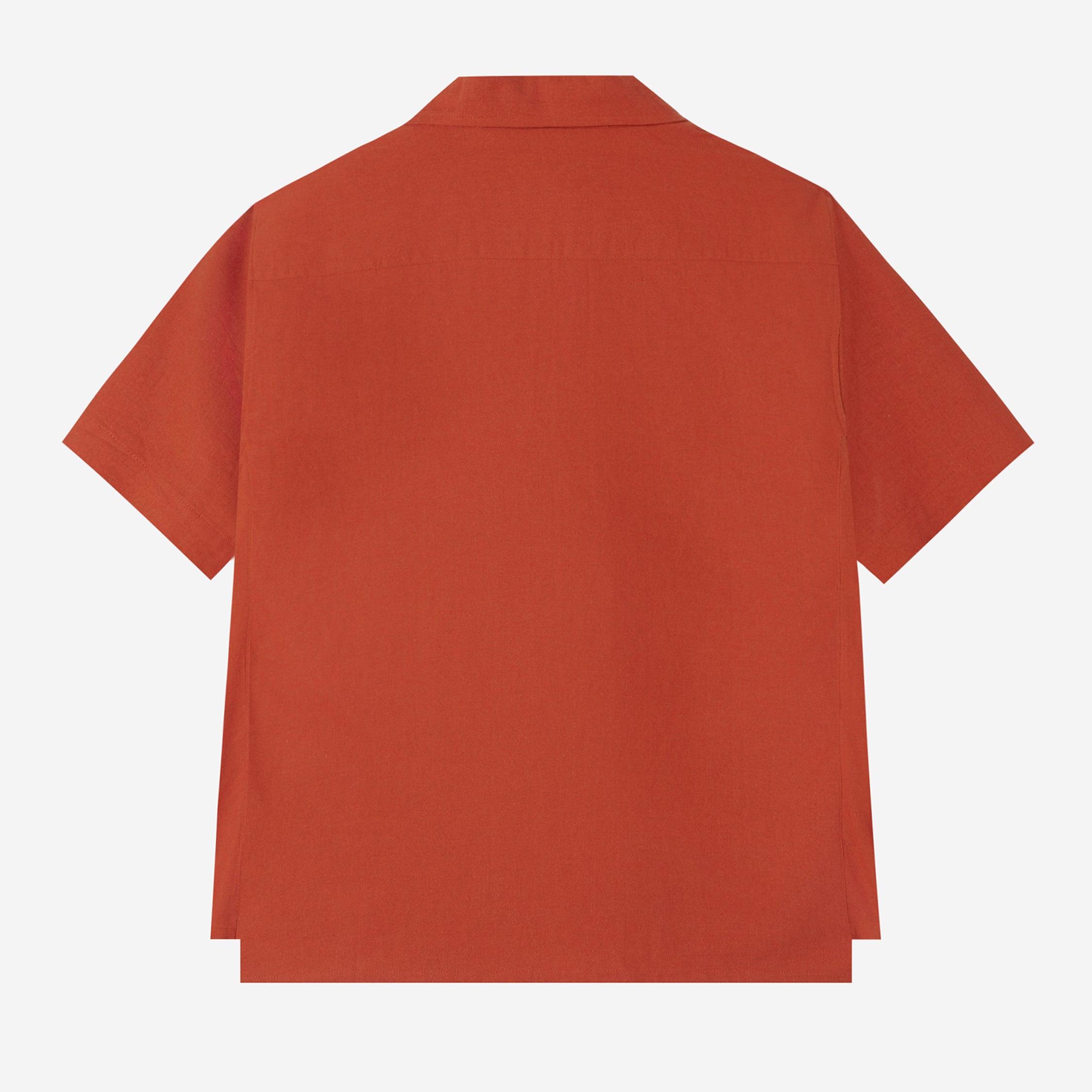 Dhia Pull-Over Shirt Short Sleeve - Terracotta