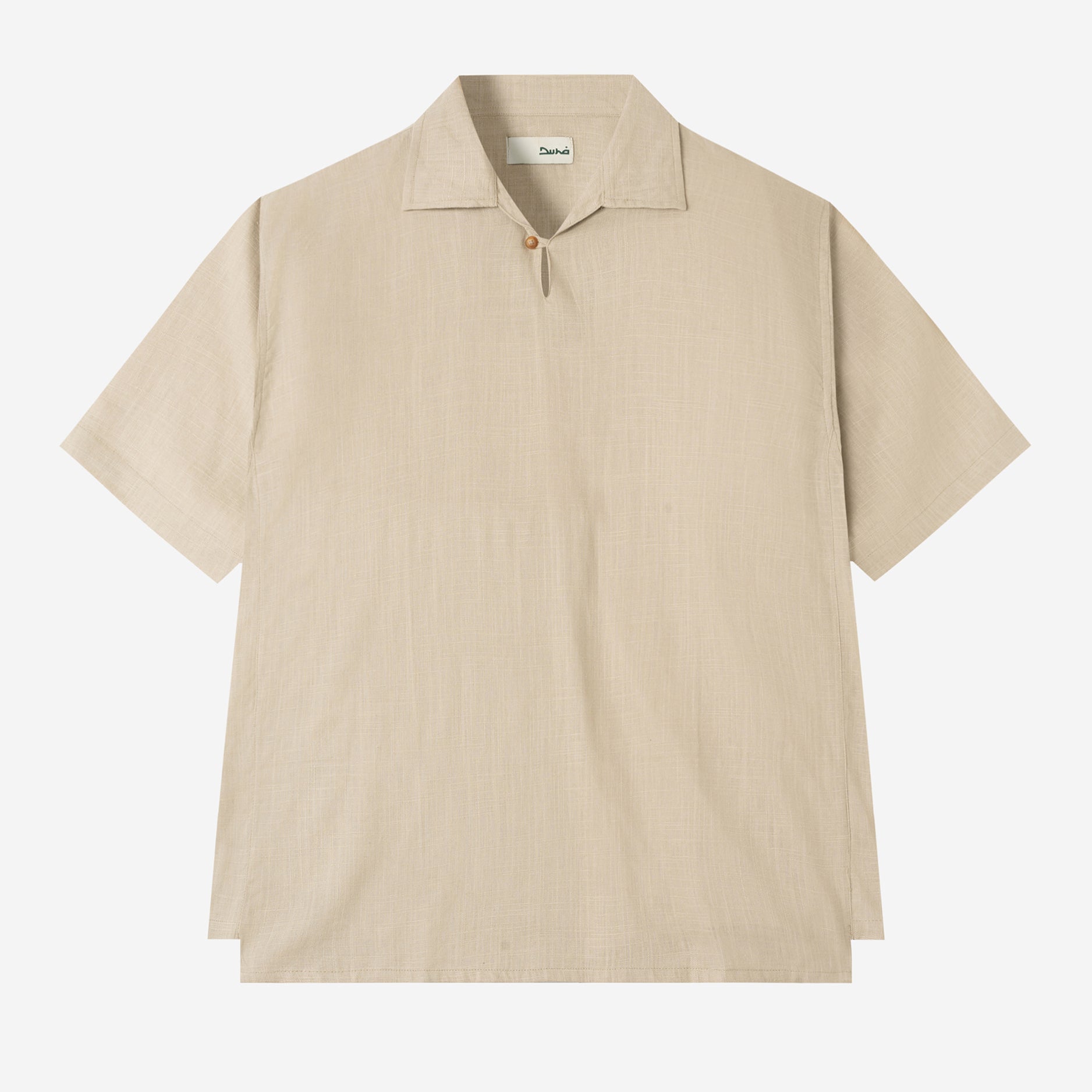 Dhia Pull-Over Shirt Short Sleeve - Sand