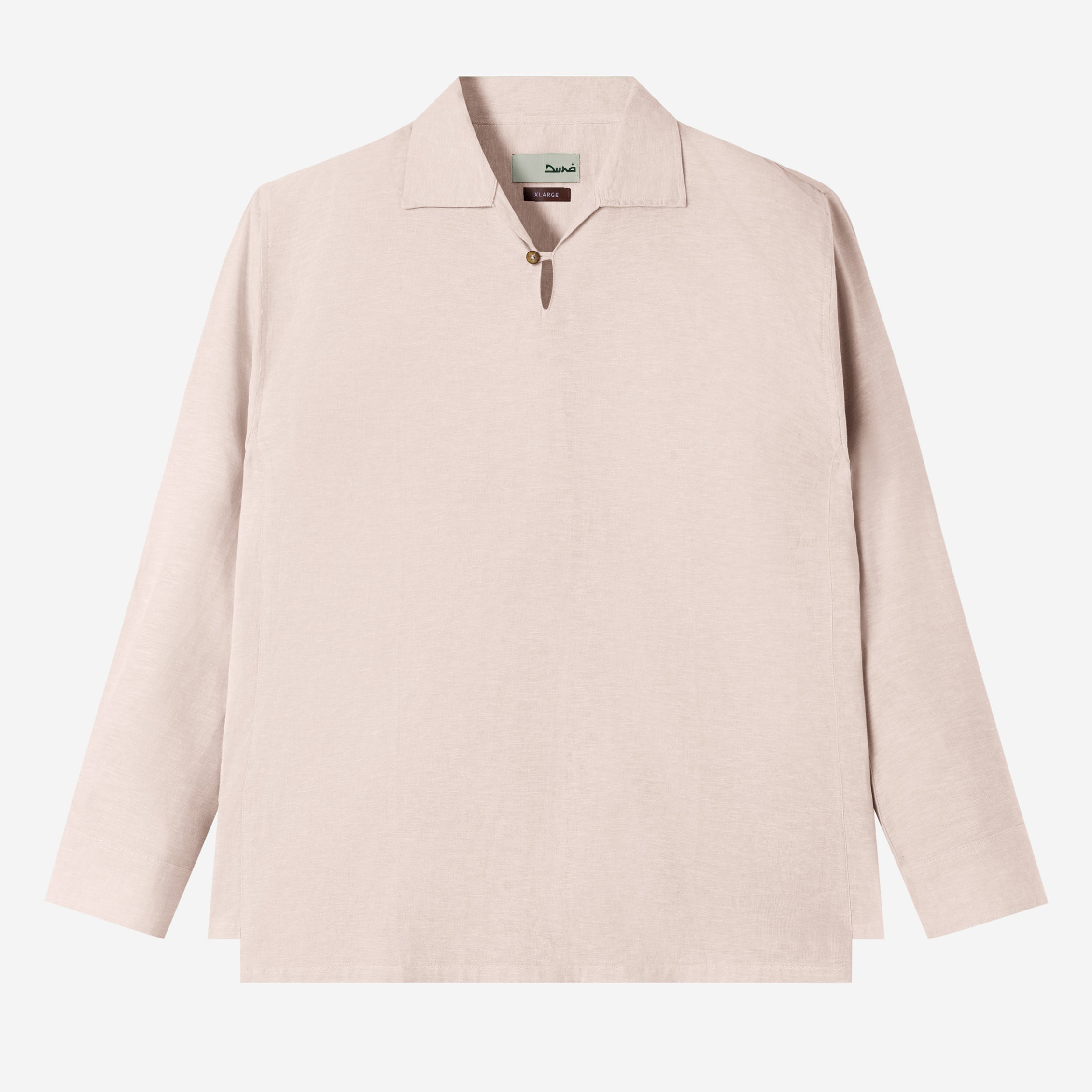 Dhia Pull-Over Shirt Long Sleeve - Salmon