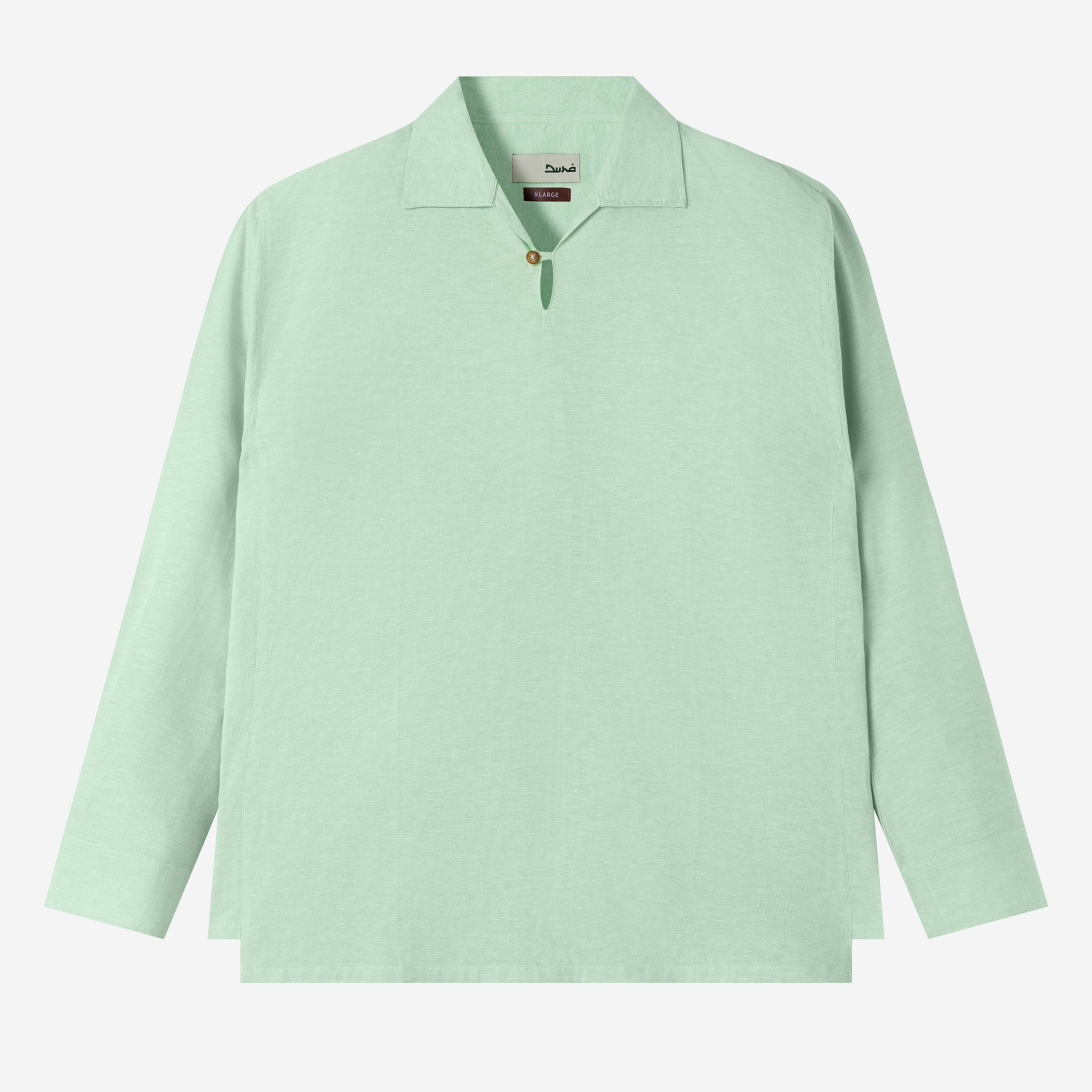 Dhia Pull-Over Shirt Long Sleeve - Mint