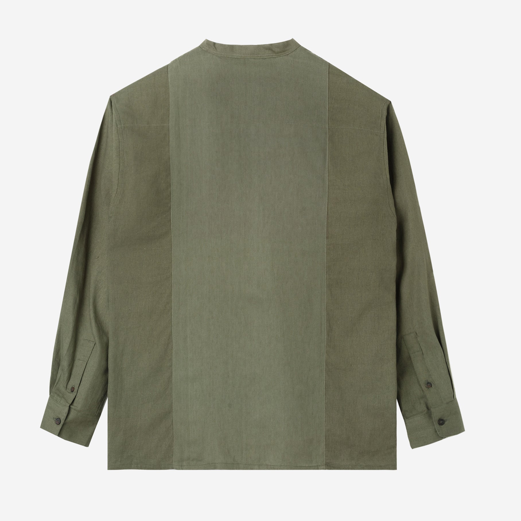 Mazeen Shirt Long Sleeve - Olive Green