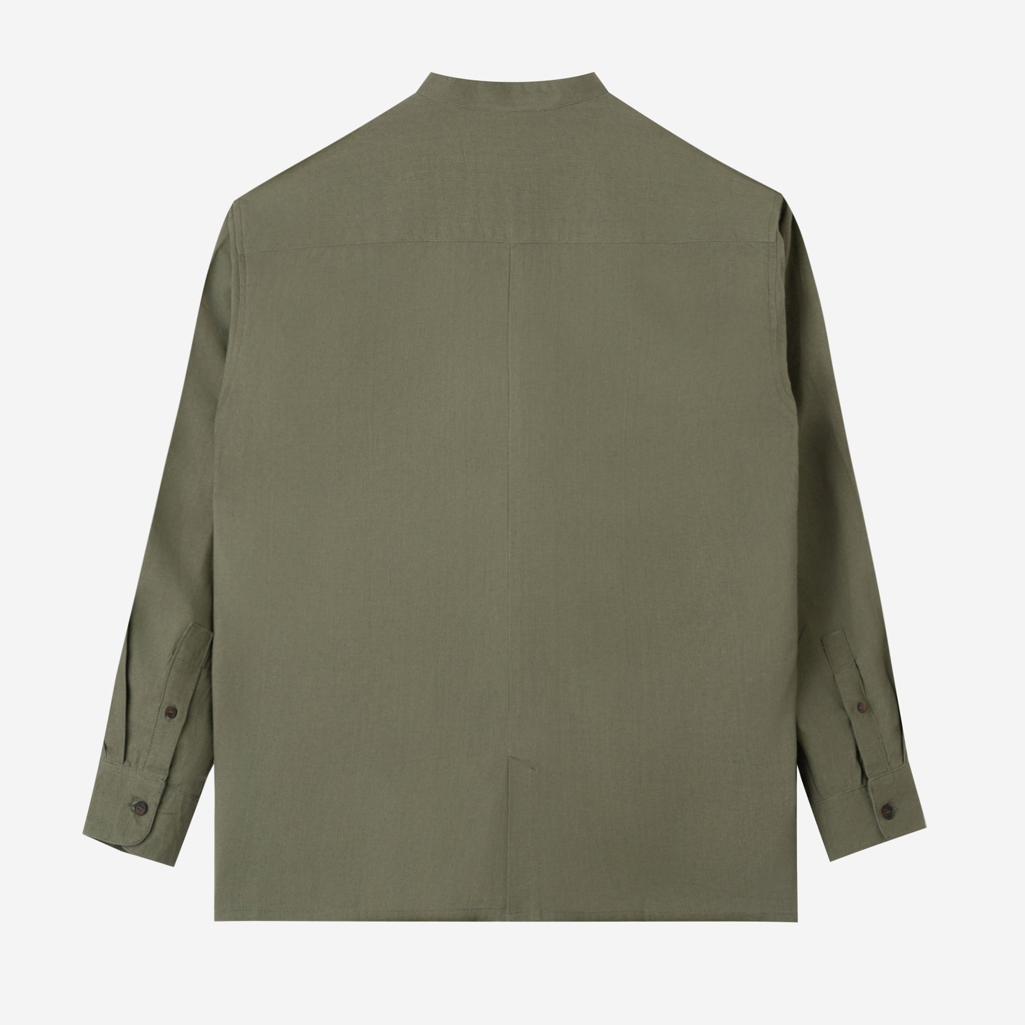 Zaheer Shirt Long Sleeve - Olive