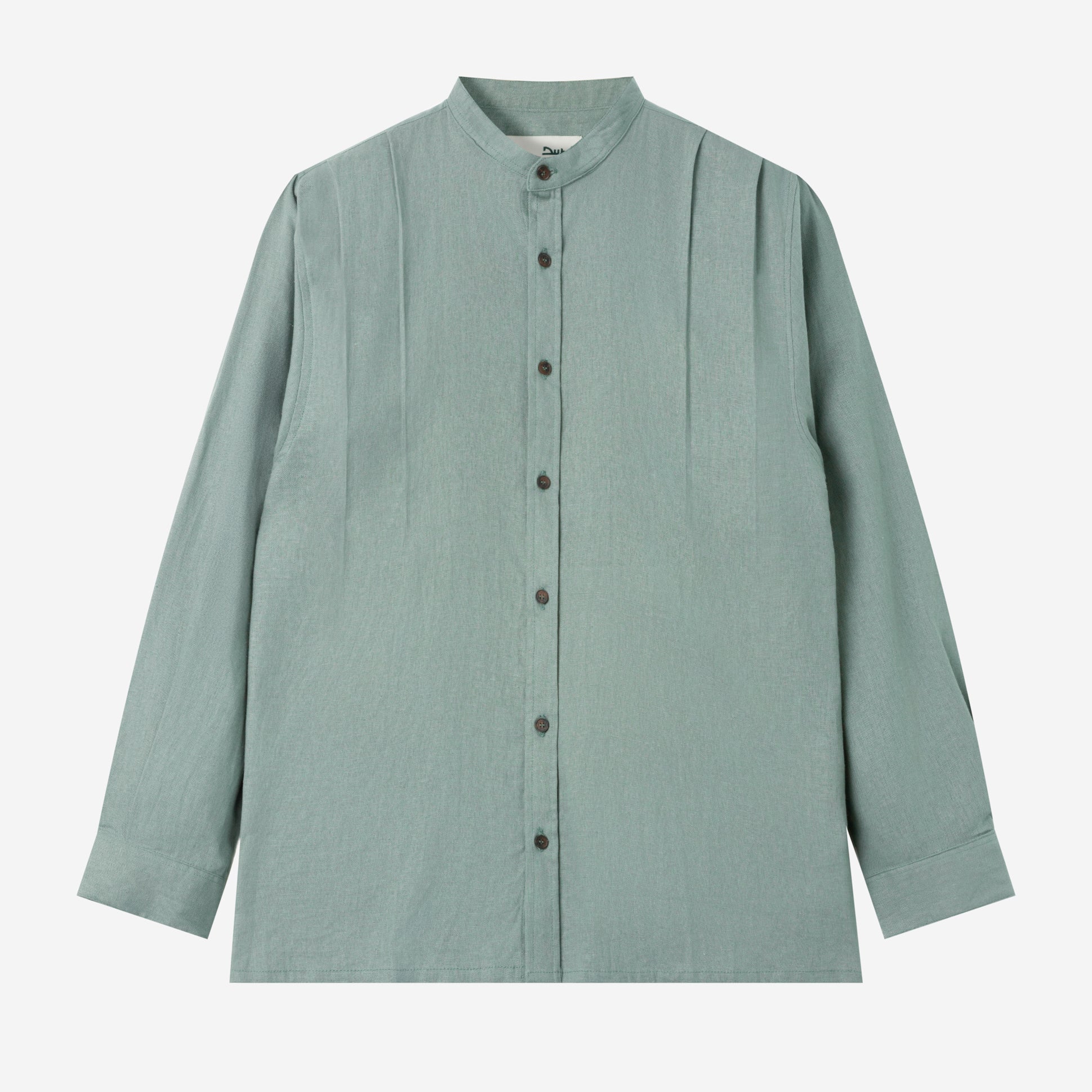 Aasim Shirt Long Sleeve - Olive Blue