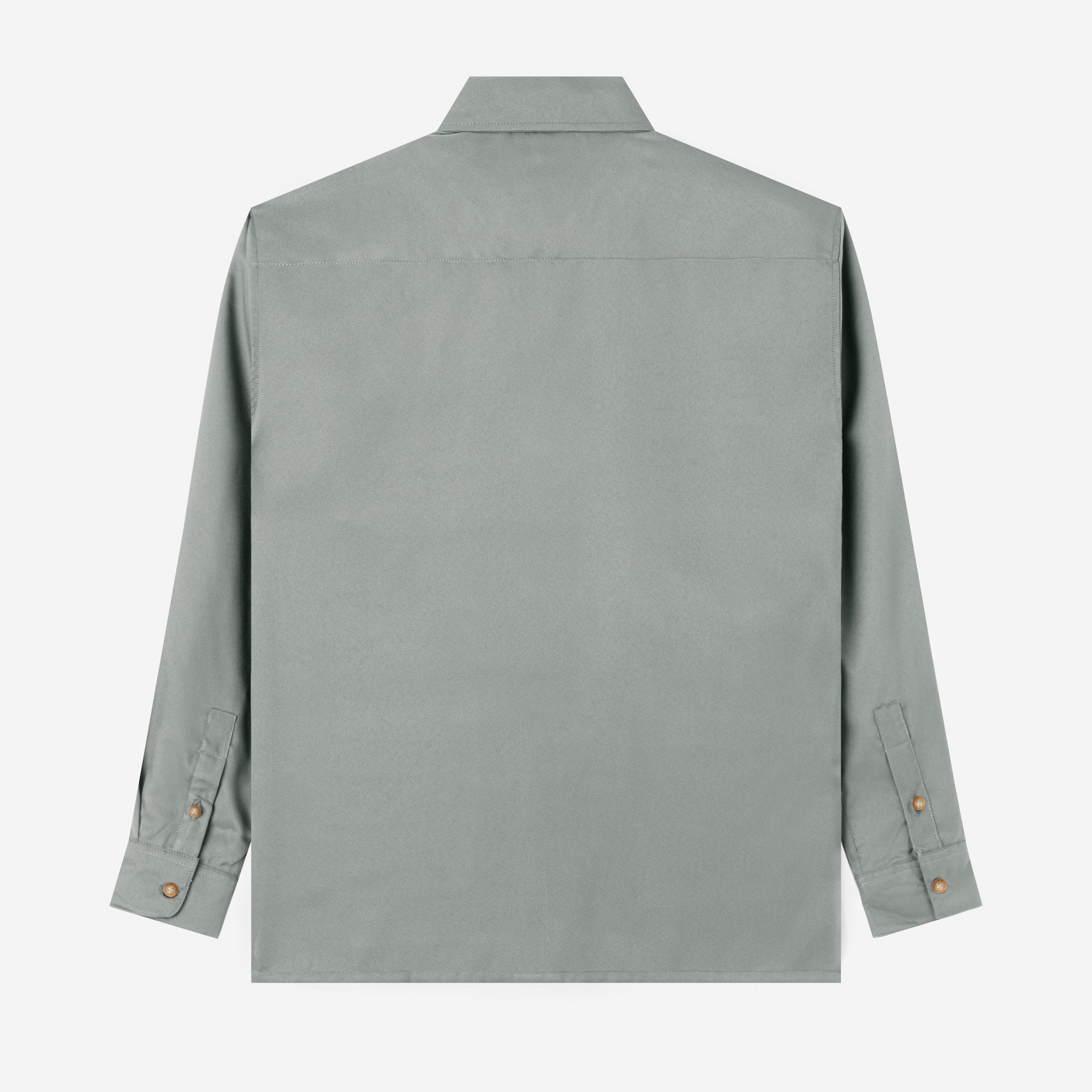 Hamz Shirt Long Sleeve - Cold Grey