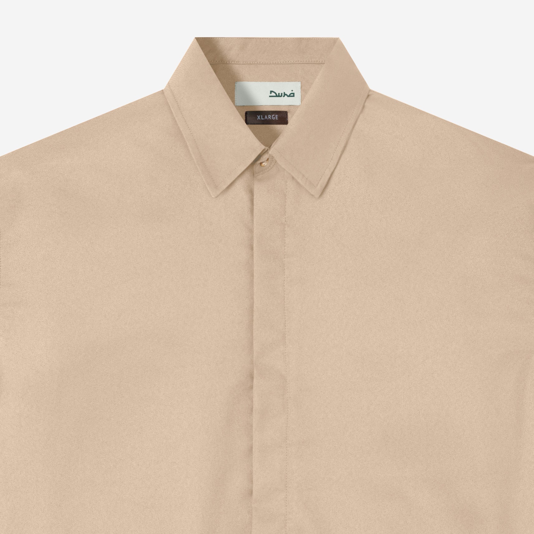 Hamz Shirt Long Sleeve - Khaki