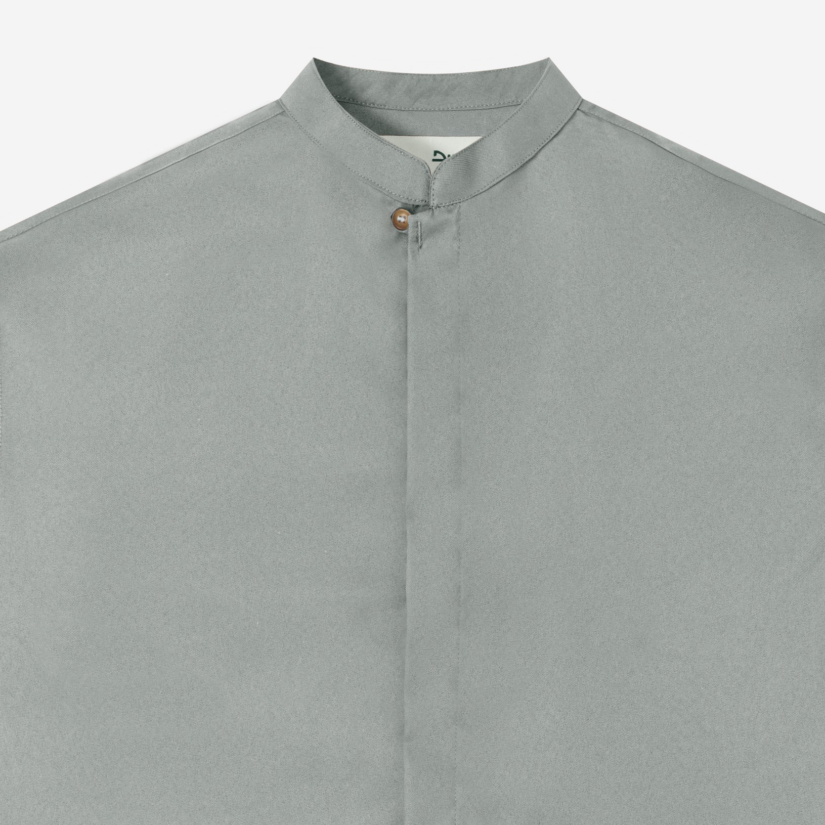 Zayd Shirt Long Sleeve - Cold Grey