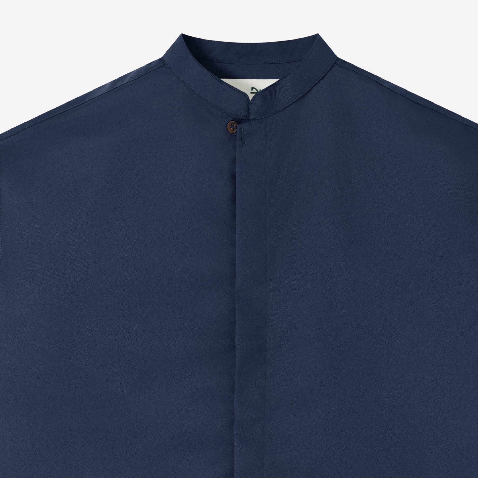 Zayd Shirt Long Sleeve - Dark Navy