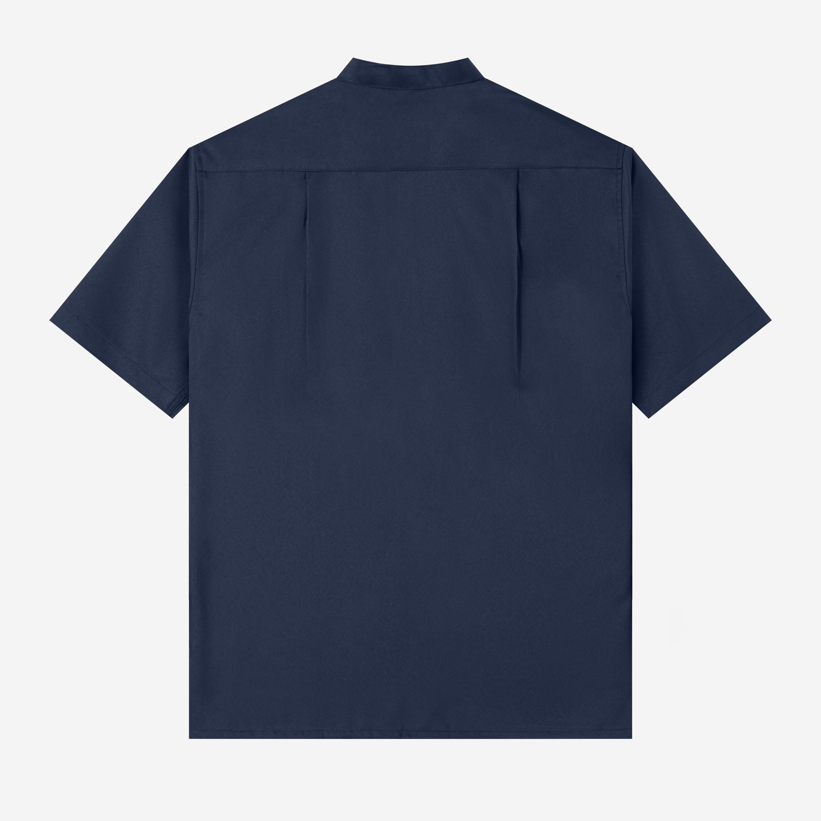 Zayd Shirt Short Sleeve - Dark Navy