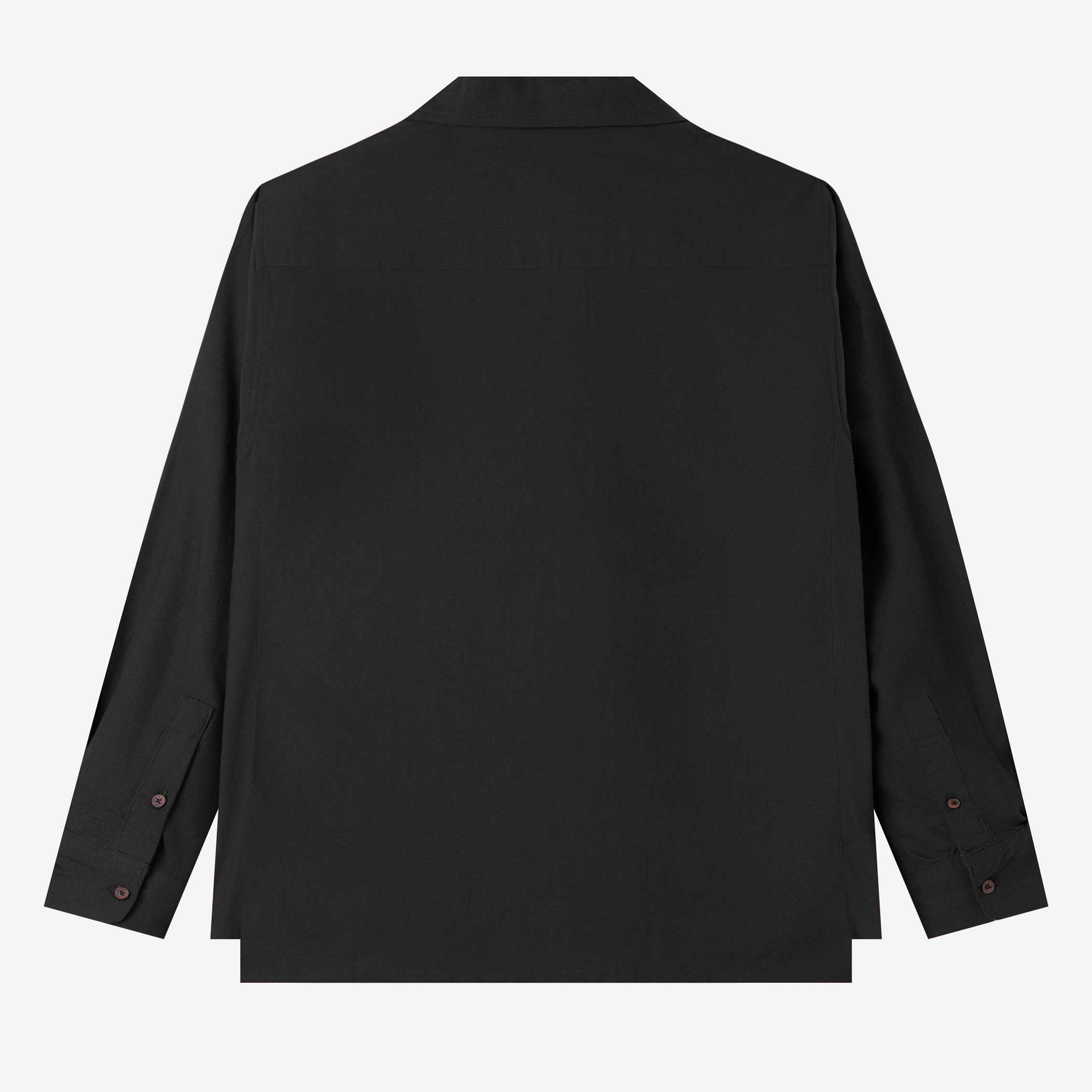 Dhia Pull-Over Shirt Long Sleeve - Black