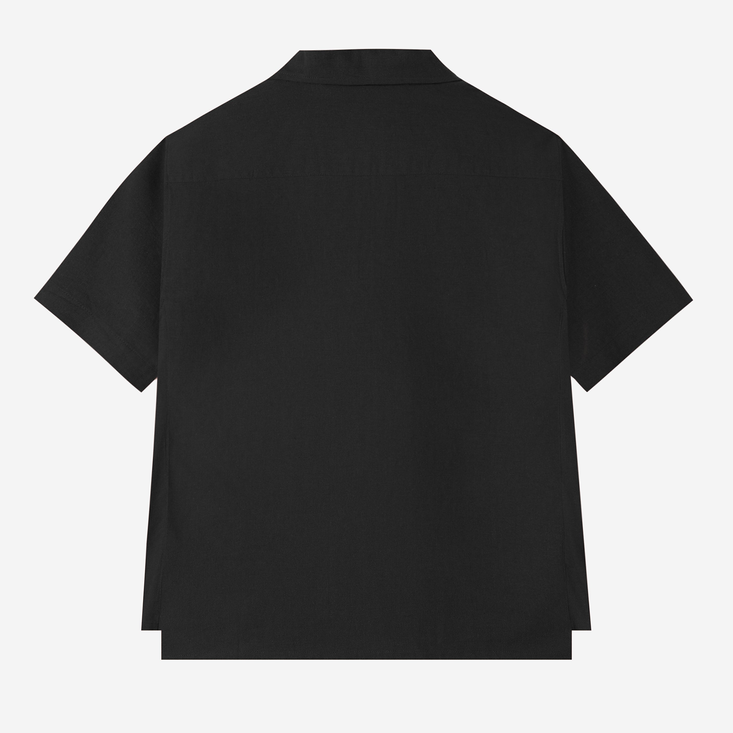 Dhia Pull-Over Shirt Short Sleeve - Black