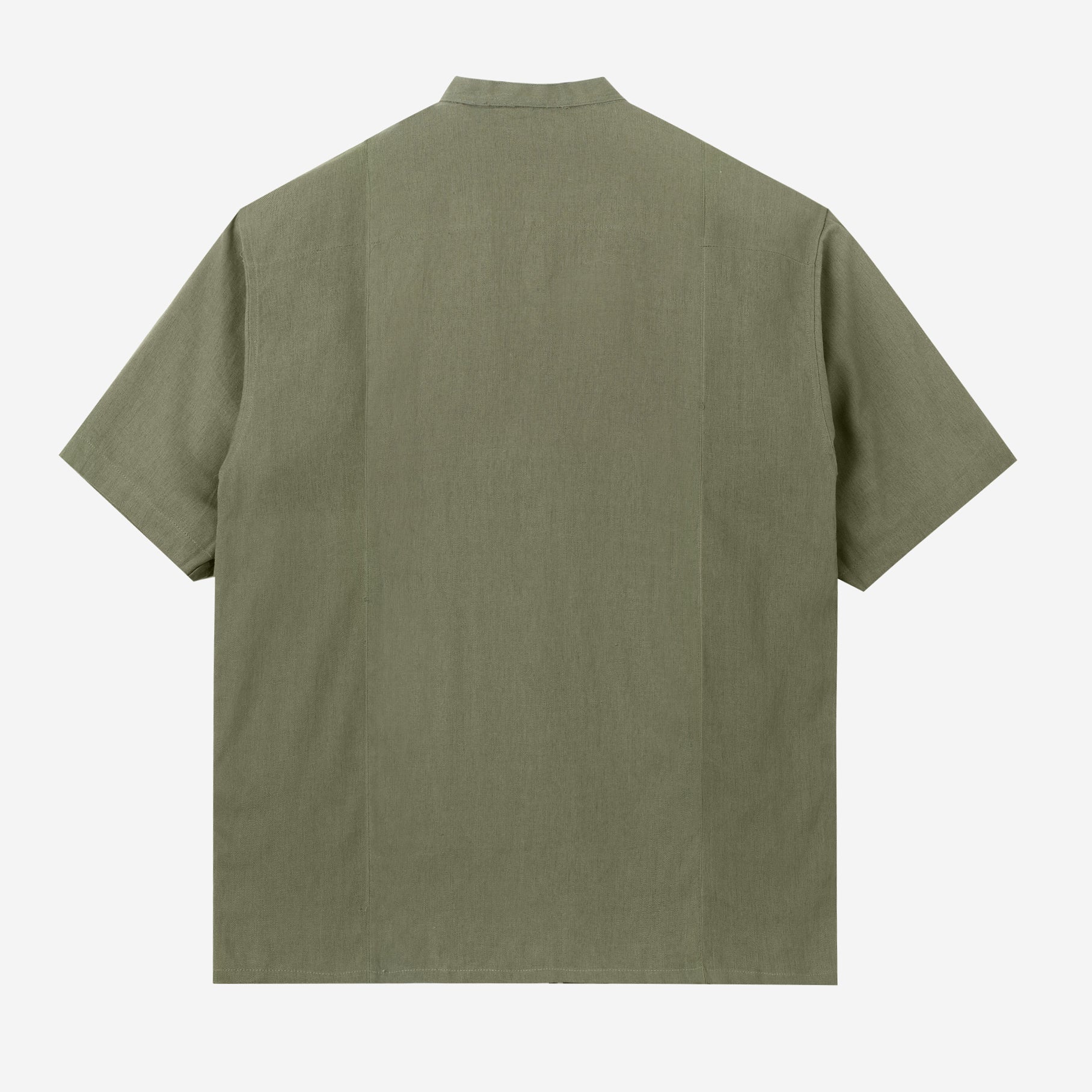 Mazeen Shirt Short Sleeve - Green Olive