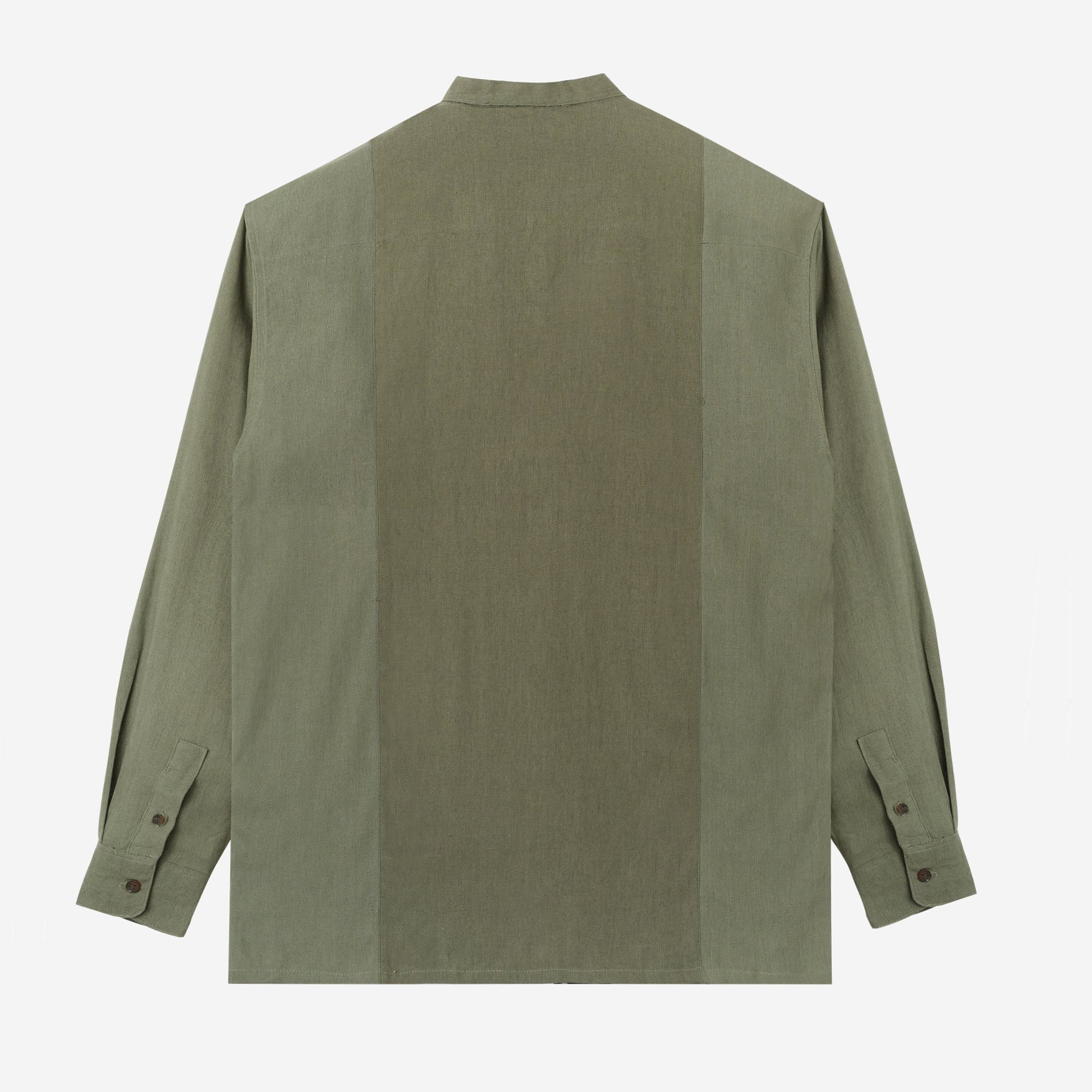 Mazeen Shirt Long Sleeve - Green Olive