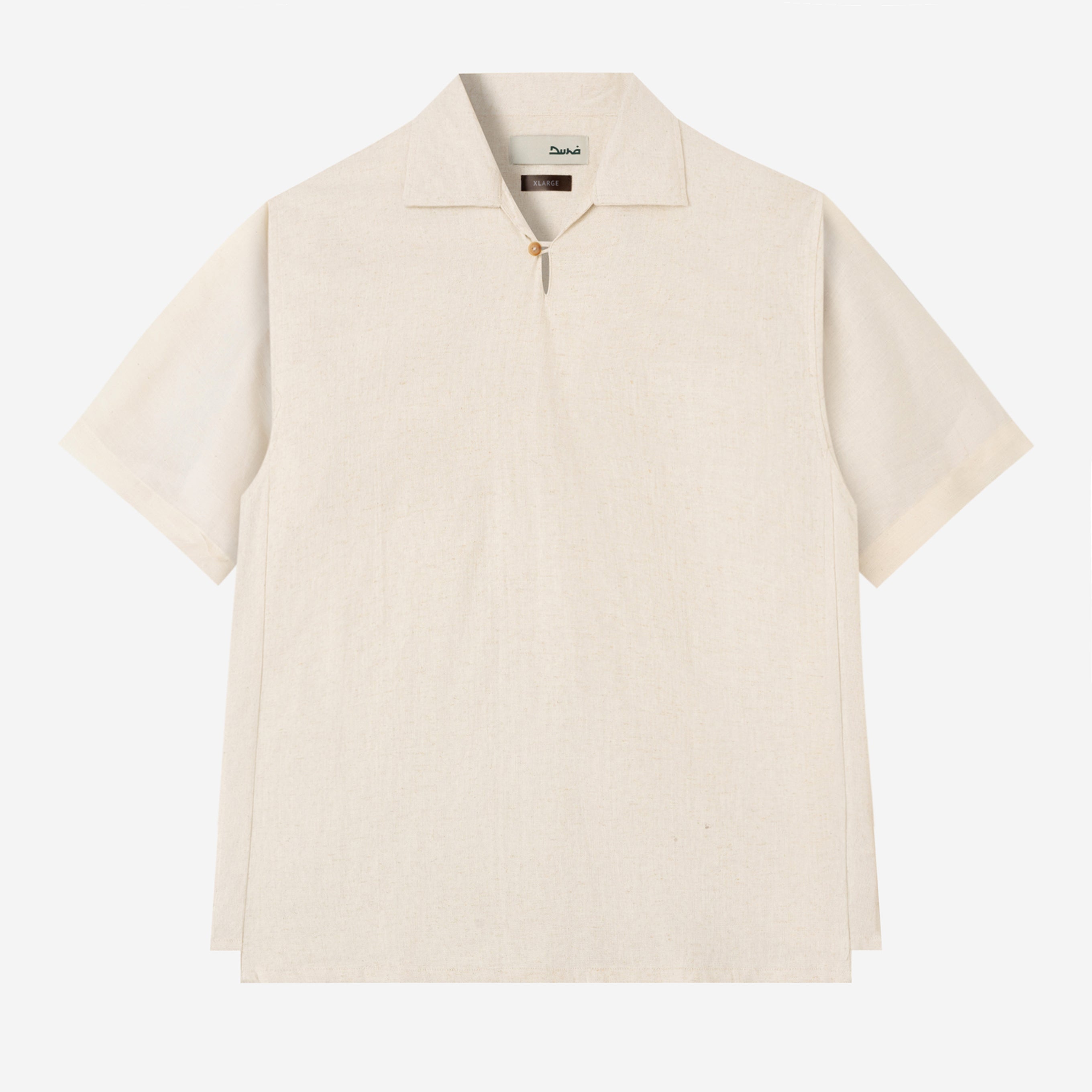 Dhia Pull-Over Shirt Short Sleeve - Off White