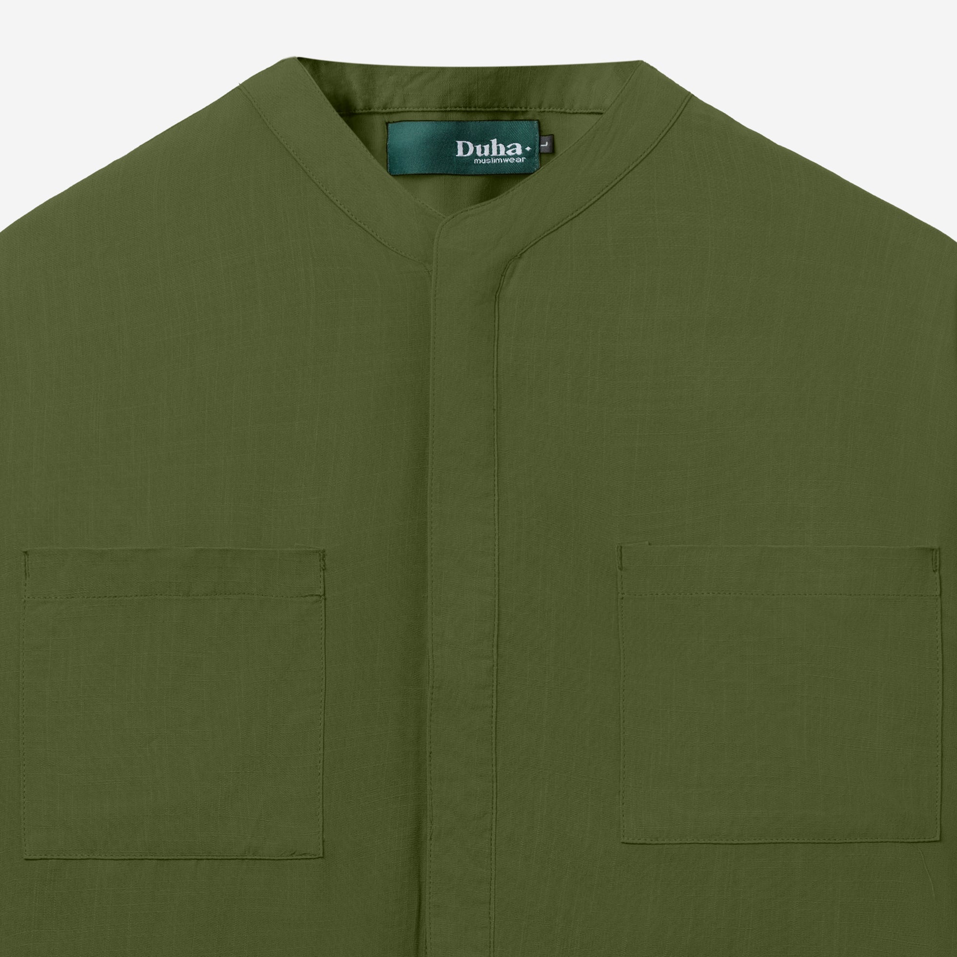 FACTORY SALE - Shams Short Sleeve - Dark Green