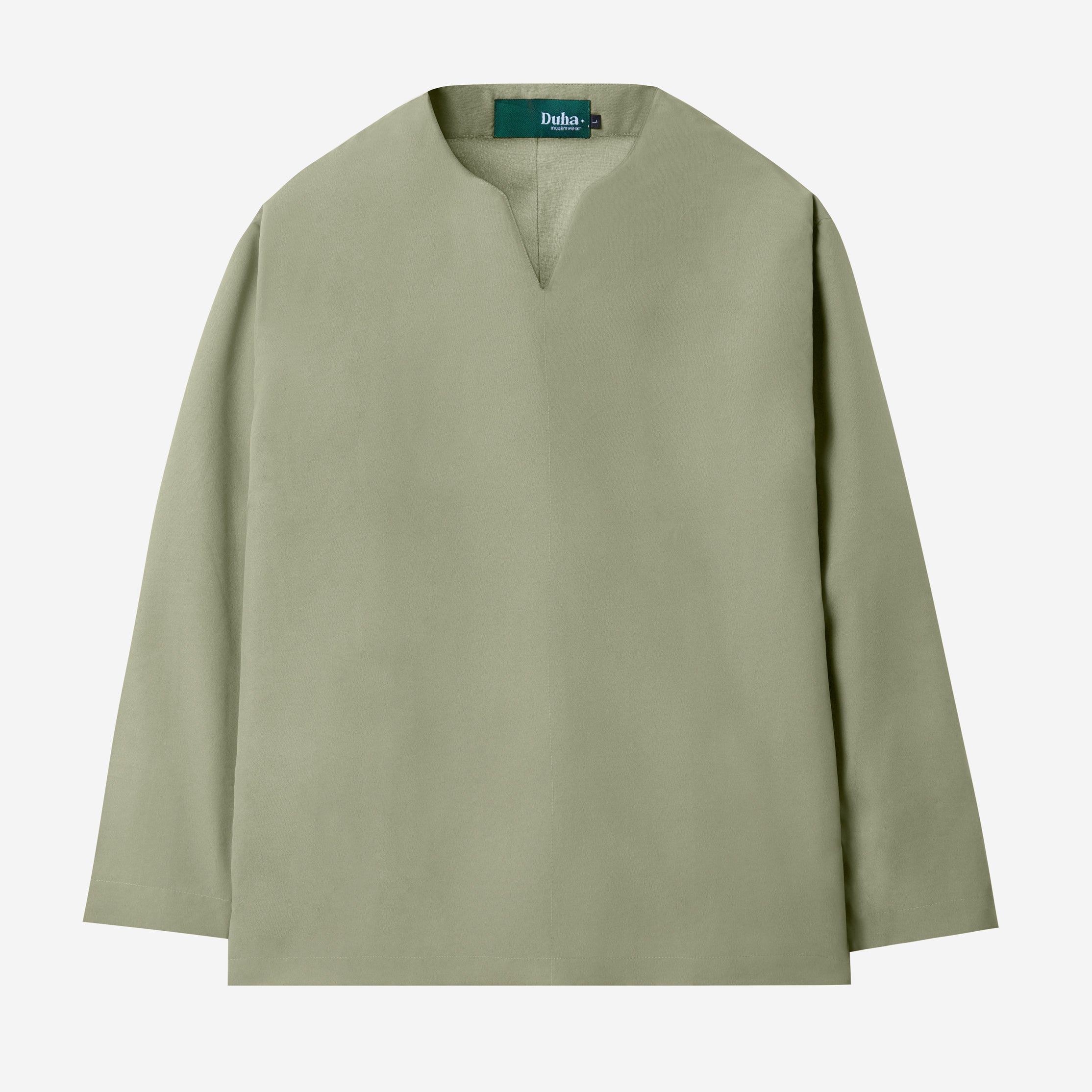 FACTORY SALE - Bahr Pull-Over Long - Soft Olive