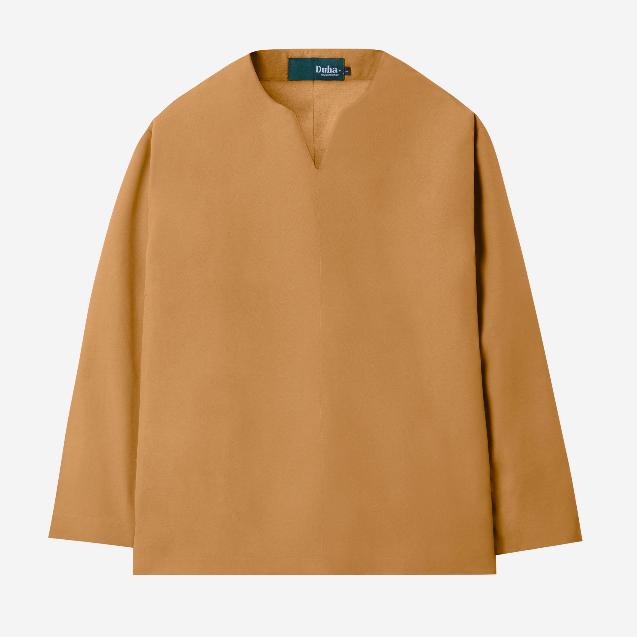 FACTORY SALE - Bahr Pull-Over Long - Yellow Brown