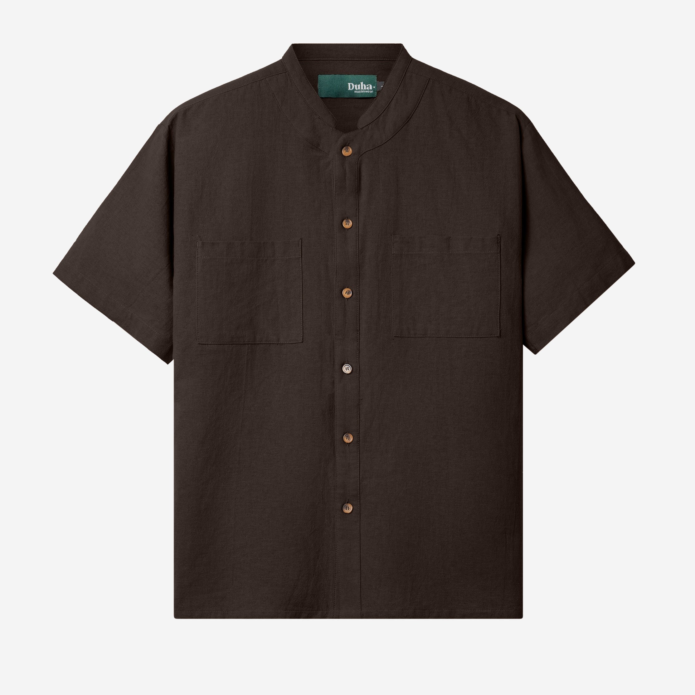 FACTORY SALE - Baraz Short Sleeve - Dark Brown