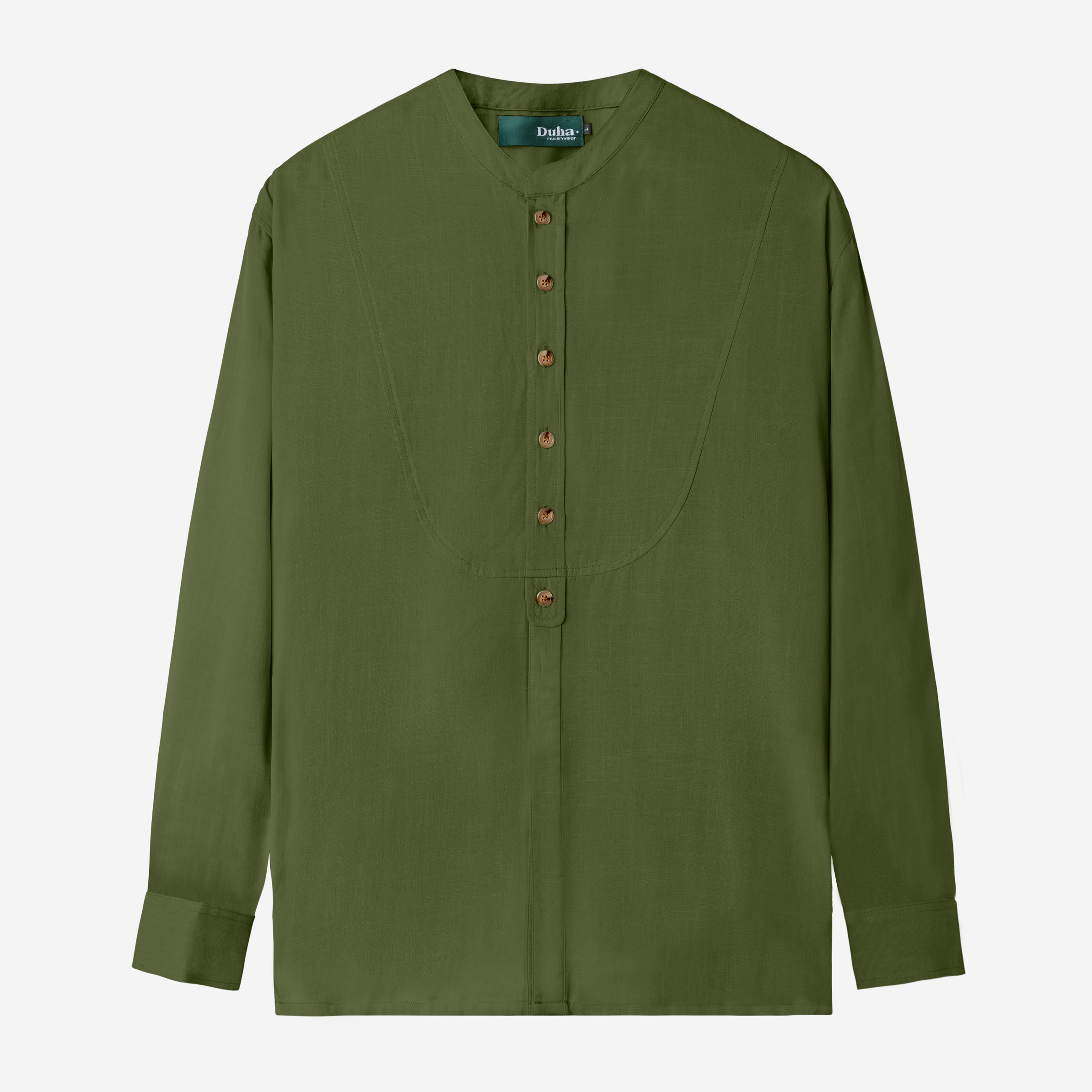 Rafa' Long Sleeve - Dark Green