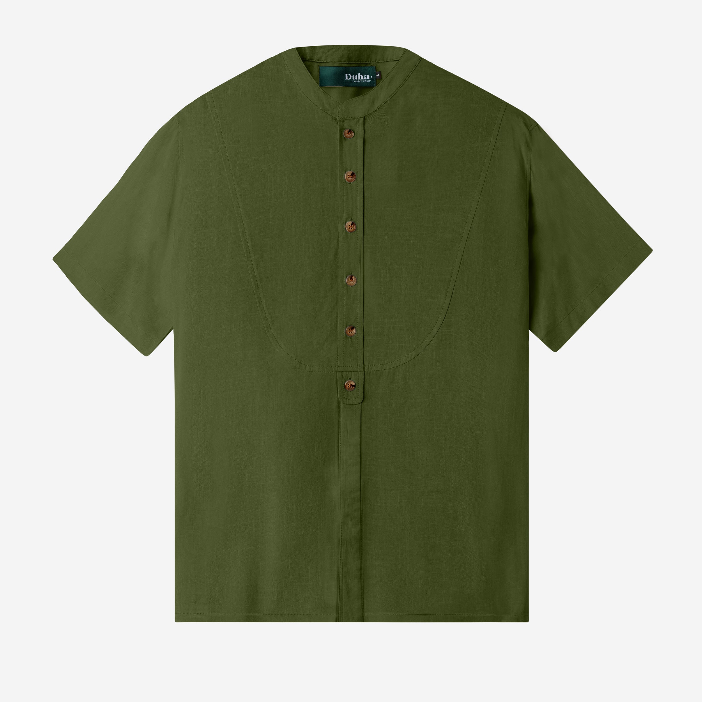 FACTORY SALE - Rafa' Short Sleeve - Dark Green