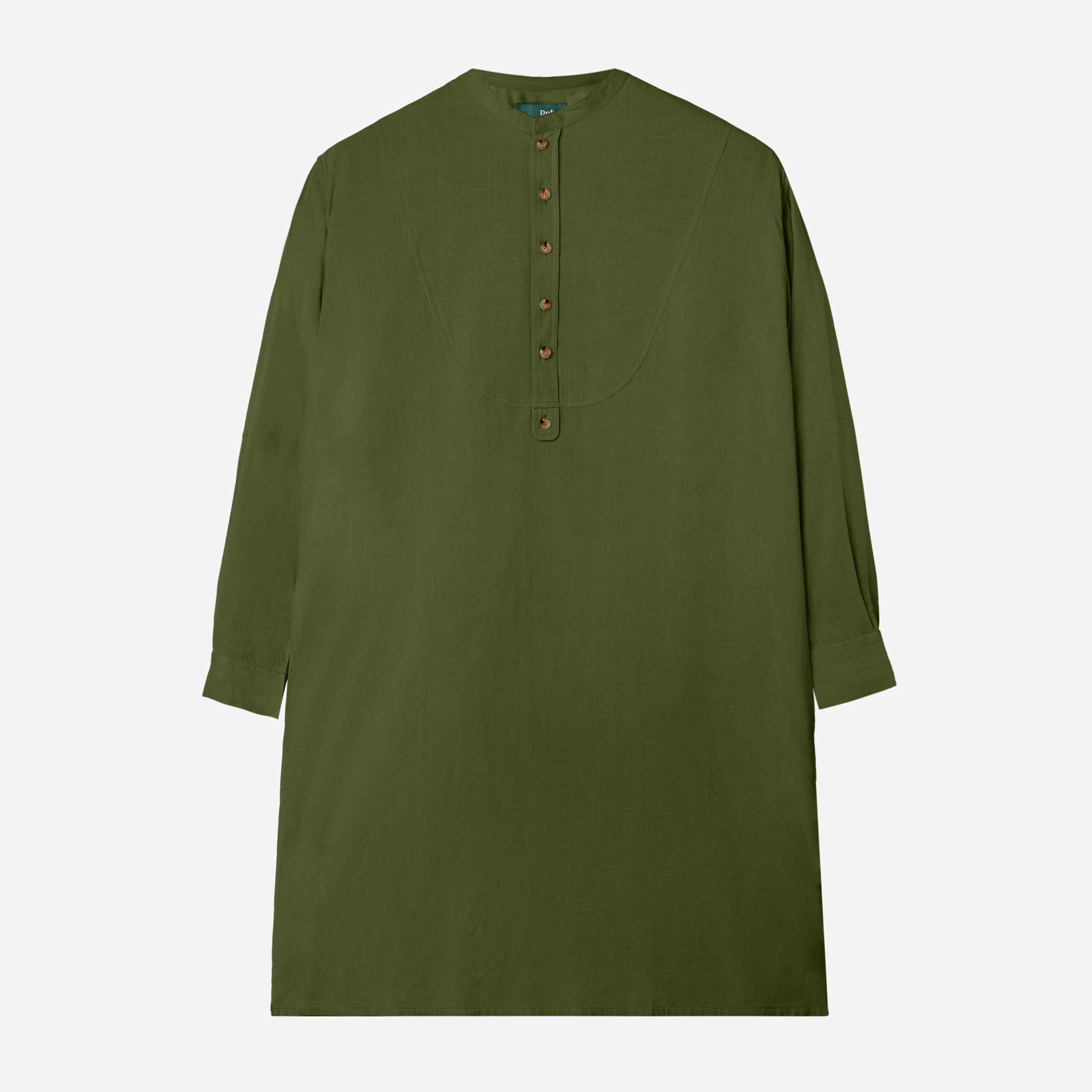 Rafa' Long Gamis - Dark Green